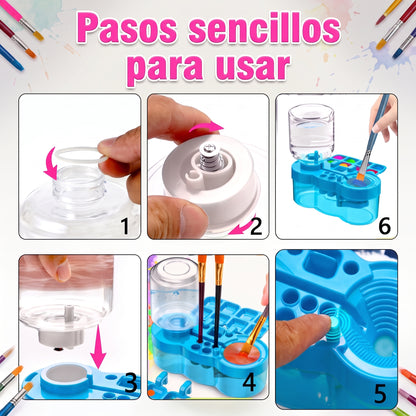 Limpiador de pinceles